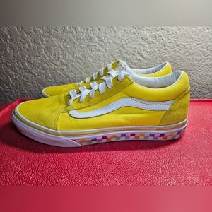 Vans Old Skool Yellow Juniors Size 5